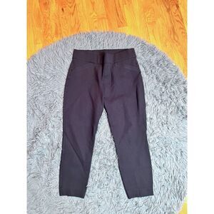 Spanx Ponte Knit Navy Crop Pants Size L